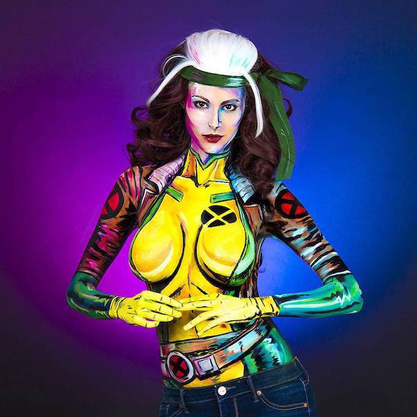Kay Pike Could As Well Be The Cutest Body Paint Artist Out There
