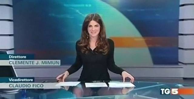 Apparently, You Should Not Wear Short Dresses While Sitting Behind A Glass Desk