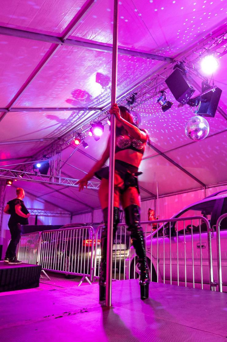 Germany Adapts To Quarantine With A Drive-Through Strip Club