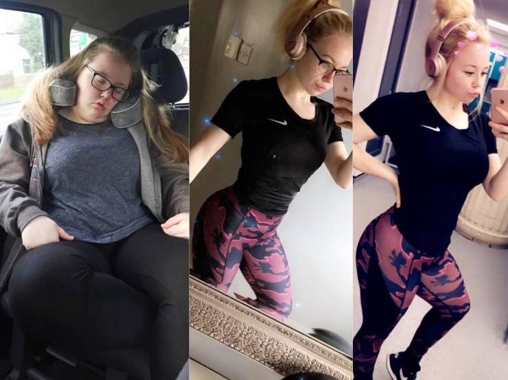 Girl Loses Half Her Weight And Turns Into A Beauty