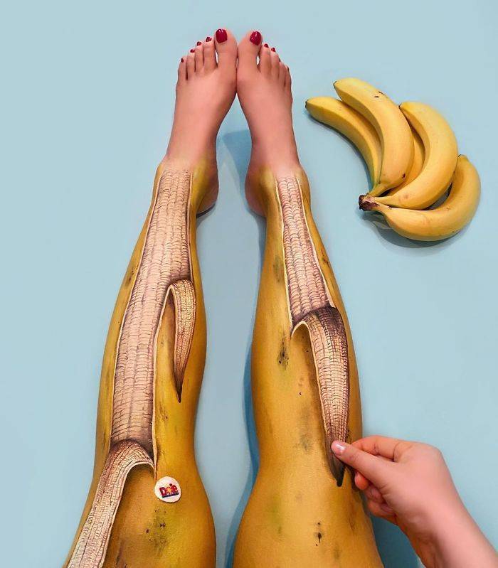 This Artist’s Optical Illusion Body Paintings Are Uncomfortable To Look At…