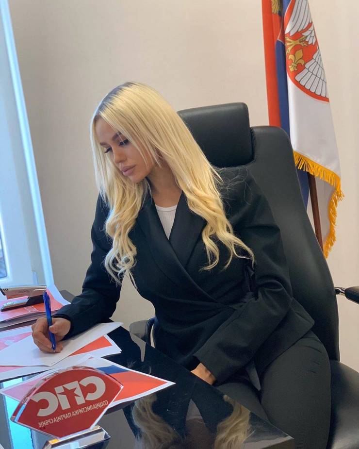 This Is Ana Grozdanovic, New Serbian Parliamentary…