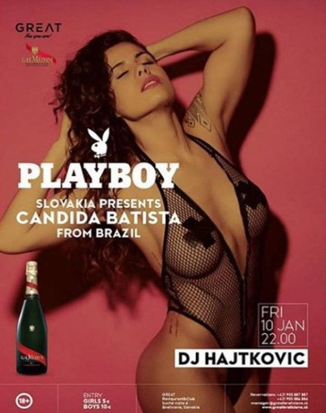 Candida Batista: A Chef Who Became A “Playboy” Model