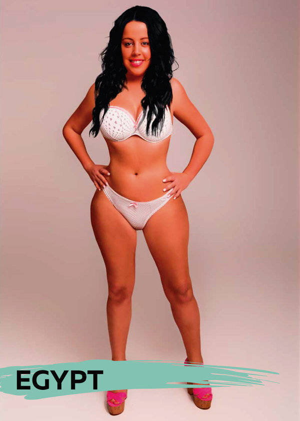 How Ideal Woman Body Would Look In Different Countries