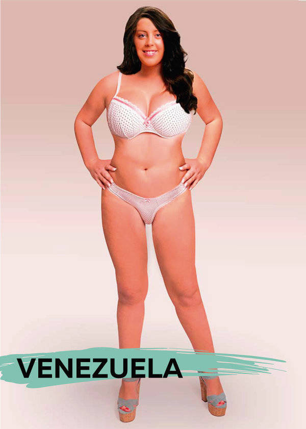 How Ideal Woman Body Would Look In Different Countries