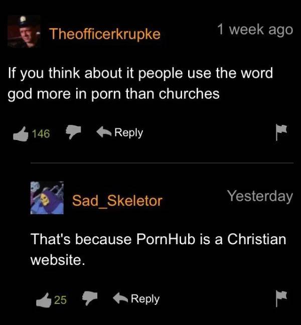 “Pornhub” Comment Section Is Crazy!