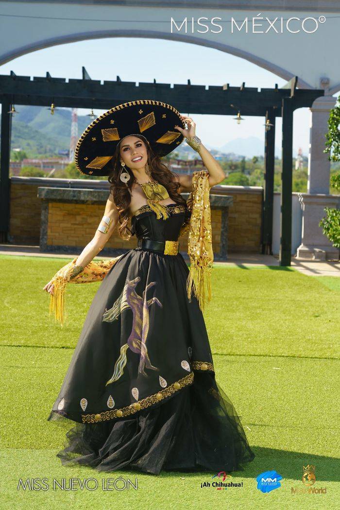 2020 “Miss Mexico” Contestants In National Dresses