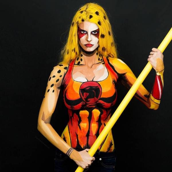 Kay Pike Knows Everything About Cool Body Painting!