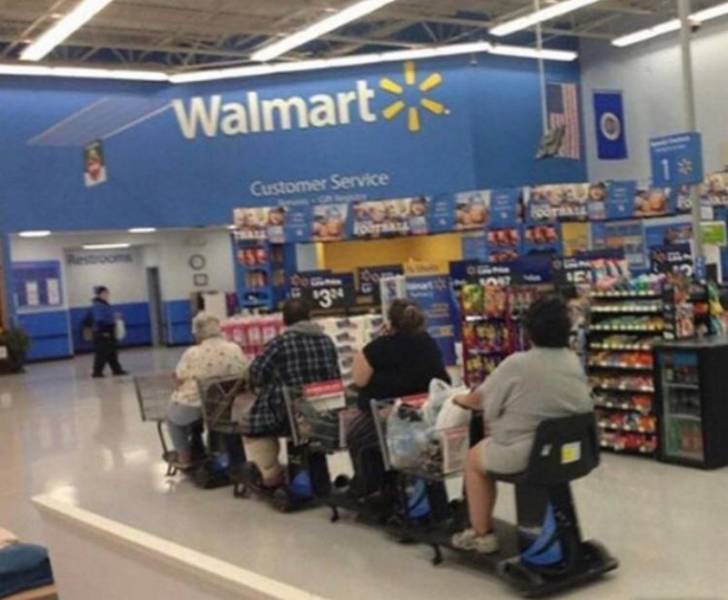 “Walmart” Visitors Are Very Special…