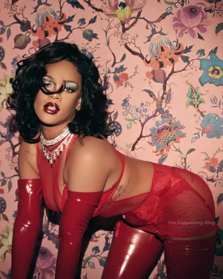 Rihanna In Sexy Lingerie