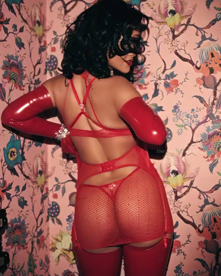 Rihanna In Sexy Lingerie