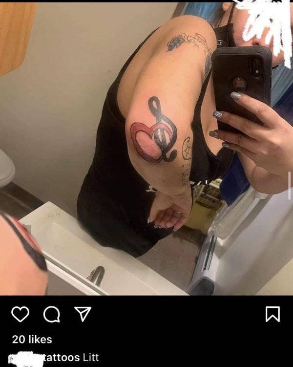These Tattoos Are Very Bad…