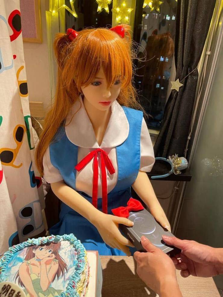 This Chinese Guy Is Engaged To A Sex Doll. 