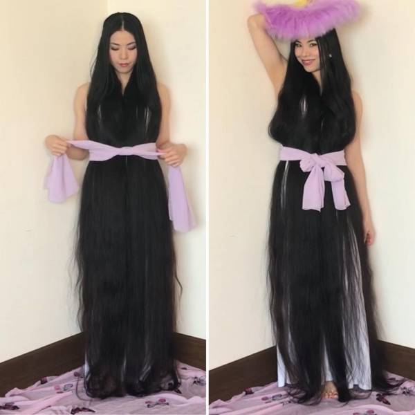This Japanese “Rapunzel” Has Not Had A Haircut For More Than 15 Years!