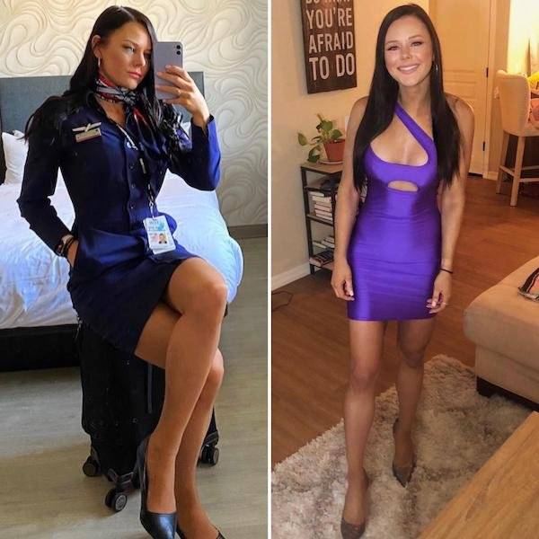 These Flight Attendants Are Very Hot!