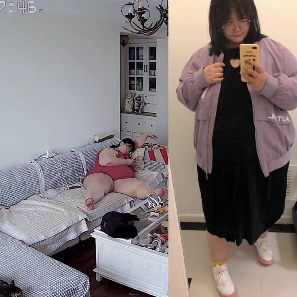 Chinese Blogger Girl Gains Tons (Almost Literally) Of Weight Eating Fast Food On Camera