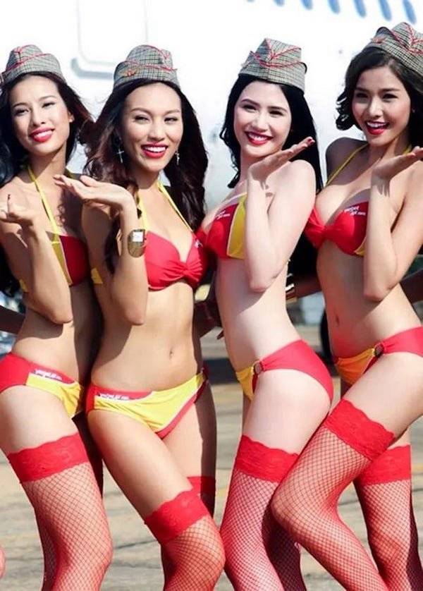 Let’s Take Off With These Hot Flight Attendants!