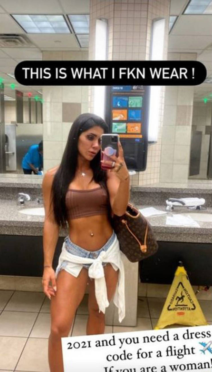 Turkish Bodybuilder Girl Banned From Flight Due To Her Revealing Outfit
