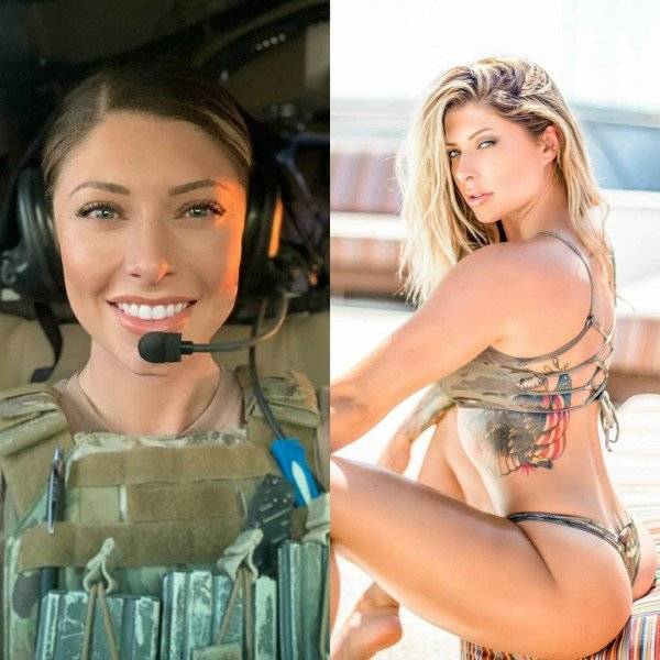 Military Girls Who Don’t Need Their Uniforms!