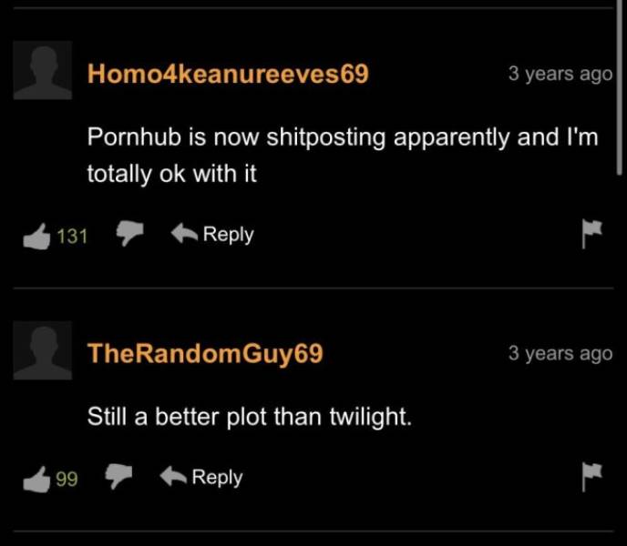 “Pornhub” Has A Very Weird Comment Section…