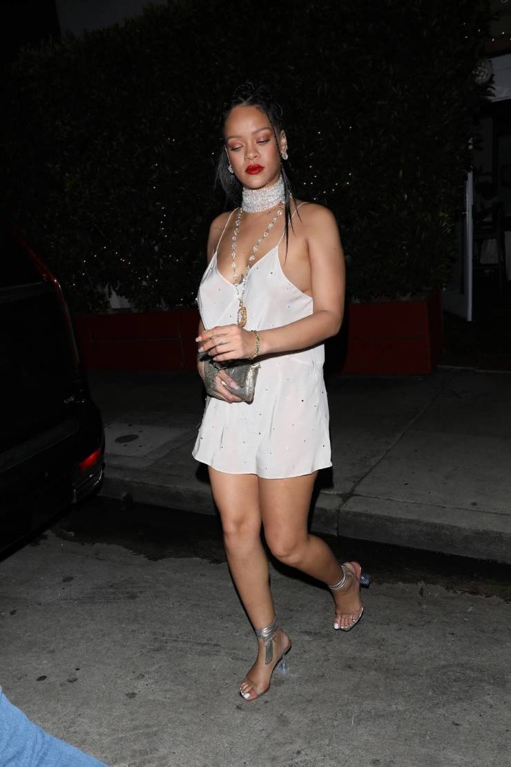 Rihanna In A Revealing Outfit