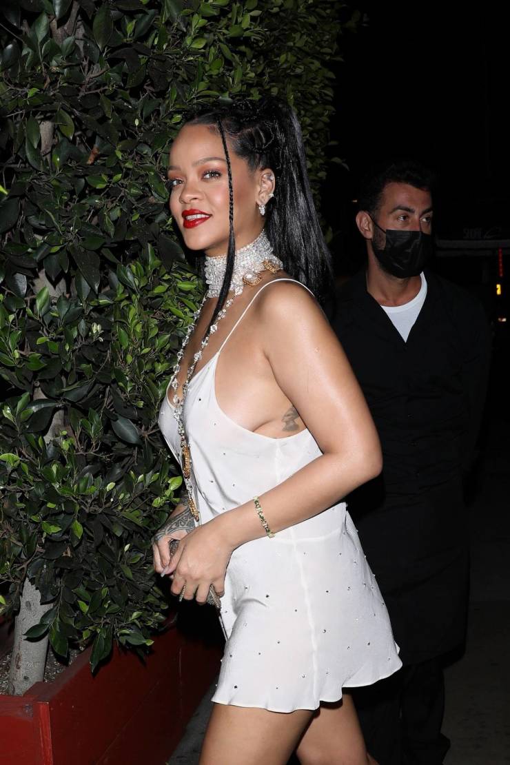 Rihanna In A Revealing Outfit