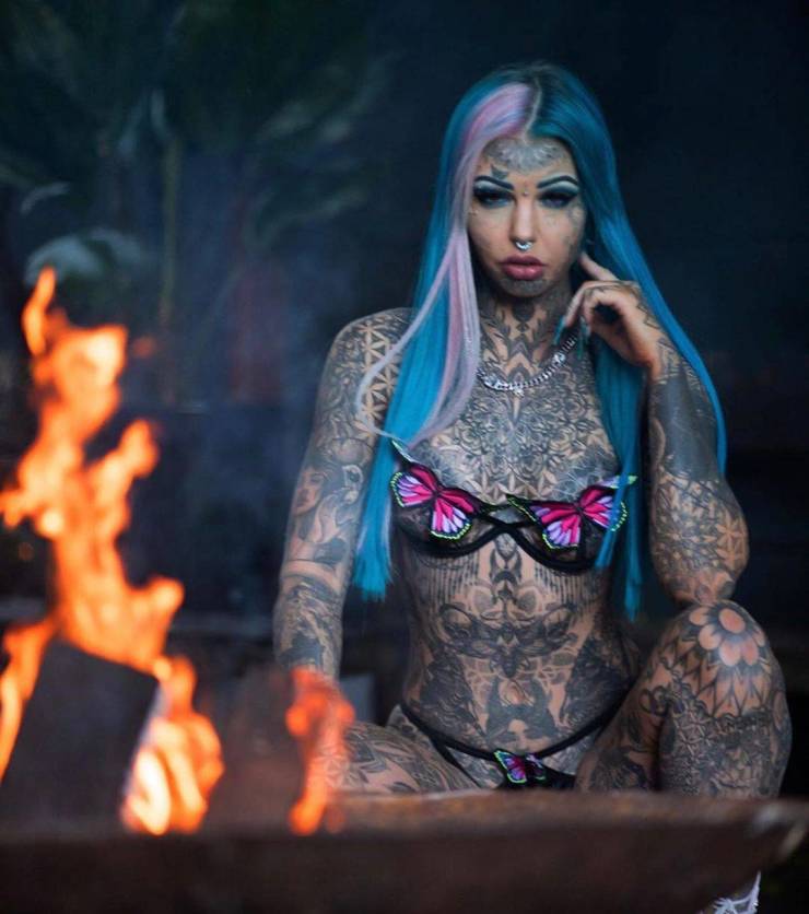 Tattoo Model Complained About Receiving Too Many Negative Comments