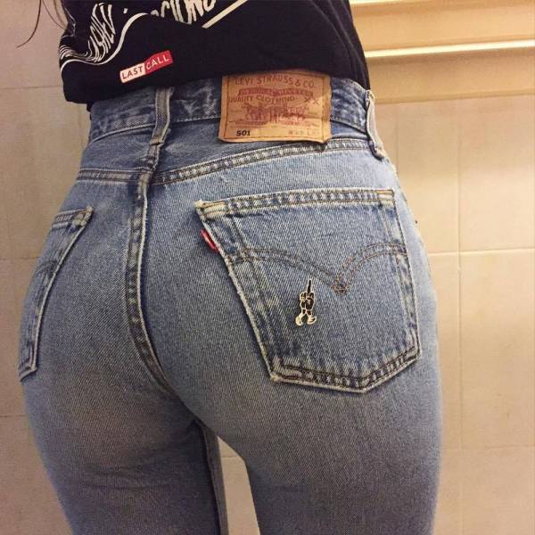 Those Jeans Are Ultra-Tight!