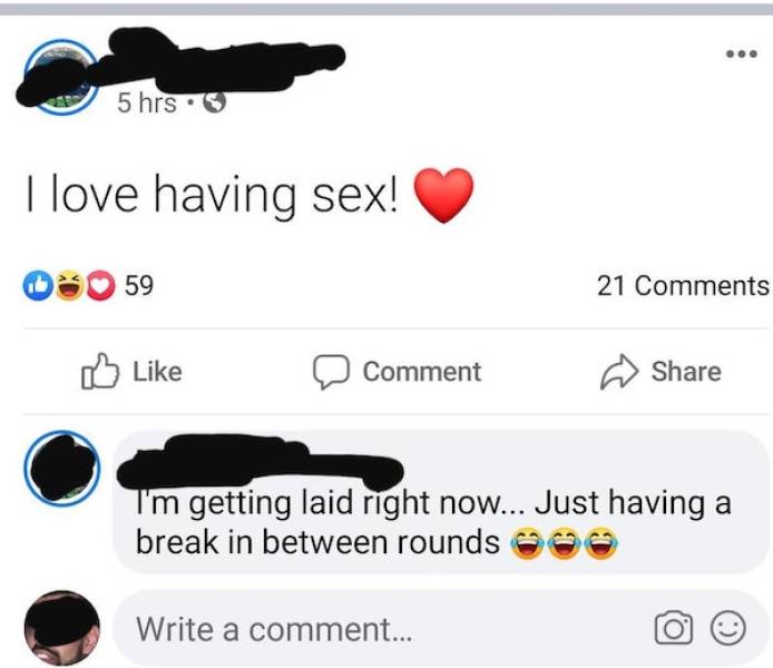 Oversharing About Your Sex Life Is Not Cool…