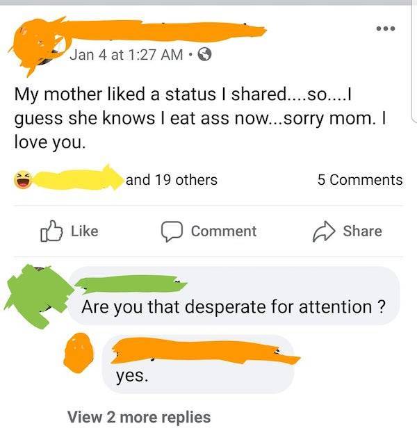 Oversharing About Your Sex Life Is Not Cool…