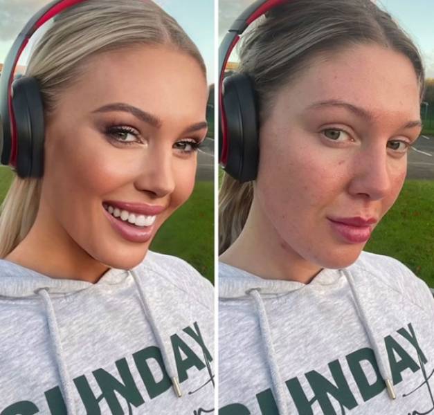 Woman Shows The Reality Behind Her “Instagram” Photos