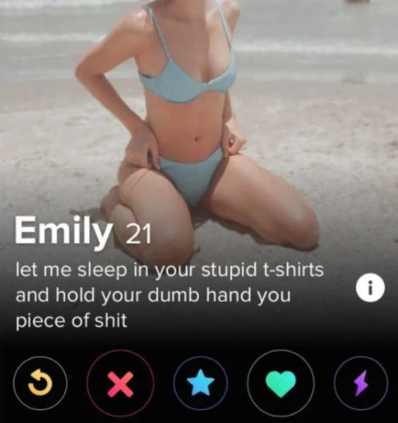 “Tinder” Doesn’t Even Know What Shame Is…