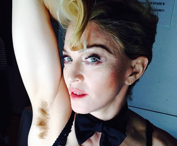 Famous Women With A Bit Of Body Hair
