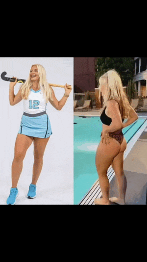 Hot Girls With And Without Their Uniforms!