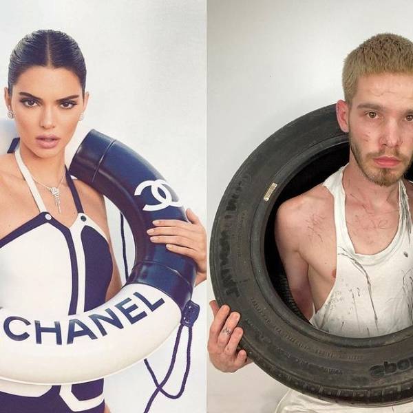 Man Mockingly Recreates “Sexy” Celebrity Photos