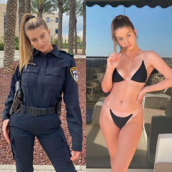 Sexy Girls With And Without Their Uniforms