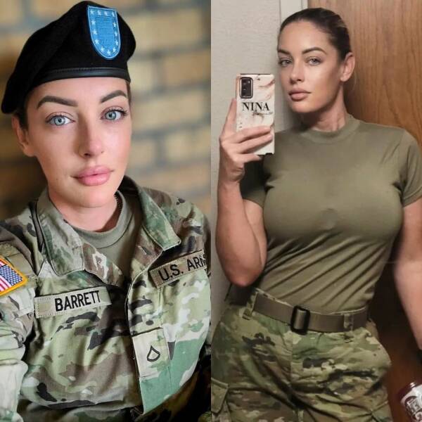 Sexy Girls With And Without Their Uniforms