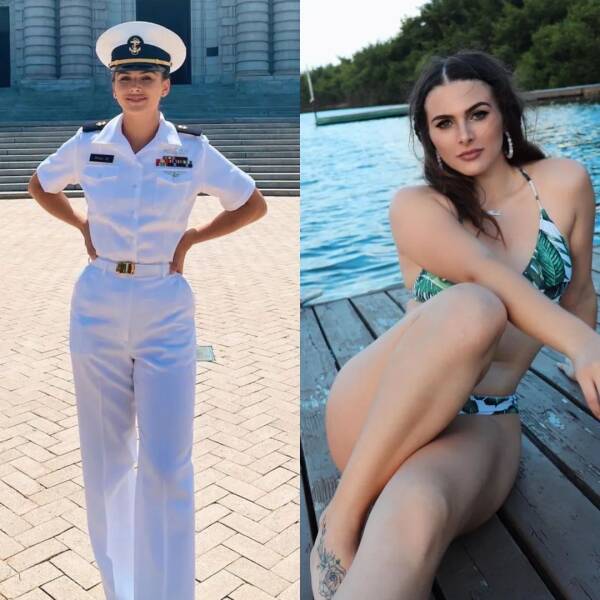 Sexy Girls With And Without Their Uniforms