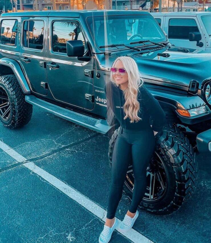 Hot Girls And Big Cars