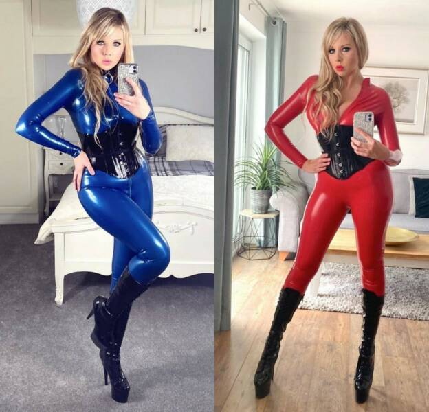Latex And Leather. Nothing Could Be Better
