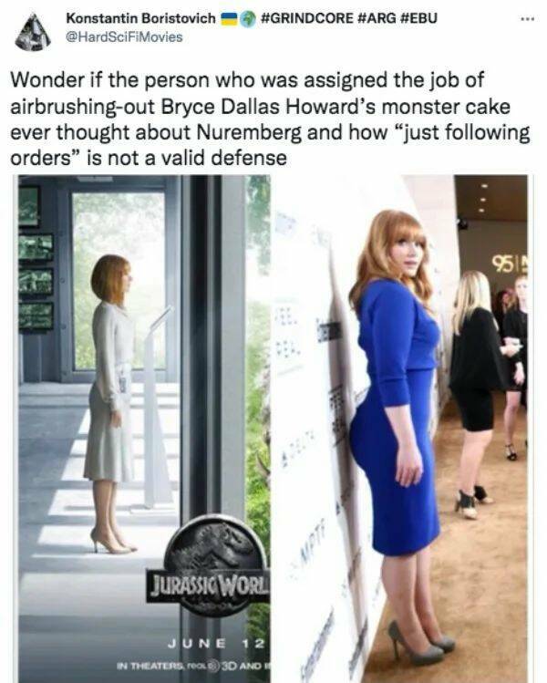 So, Everyone Is Talking About Bryce Dallas Howard’s Butt Right Now…