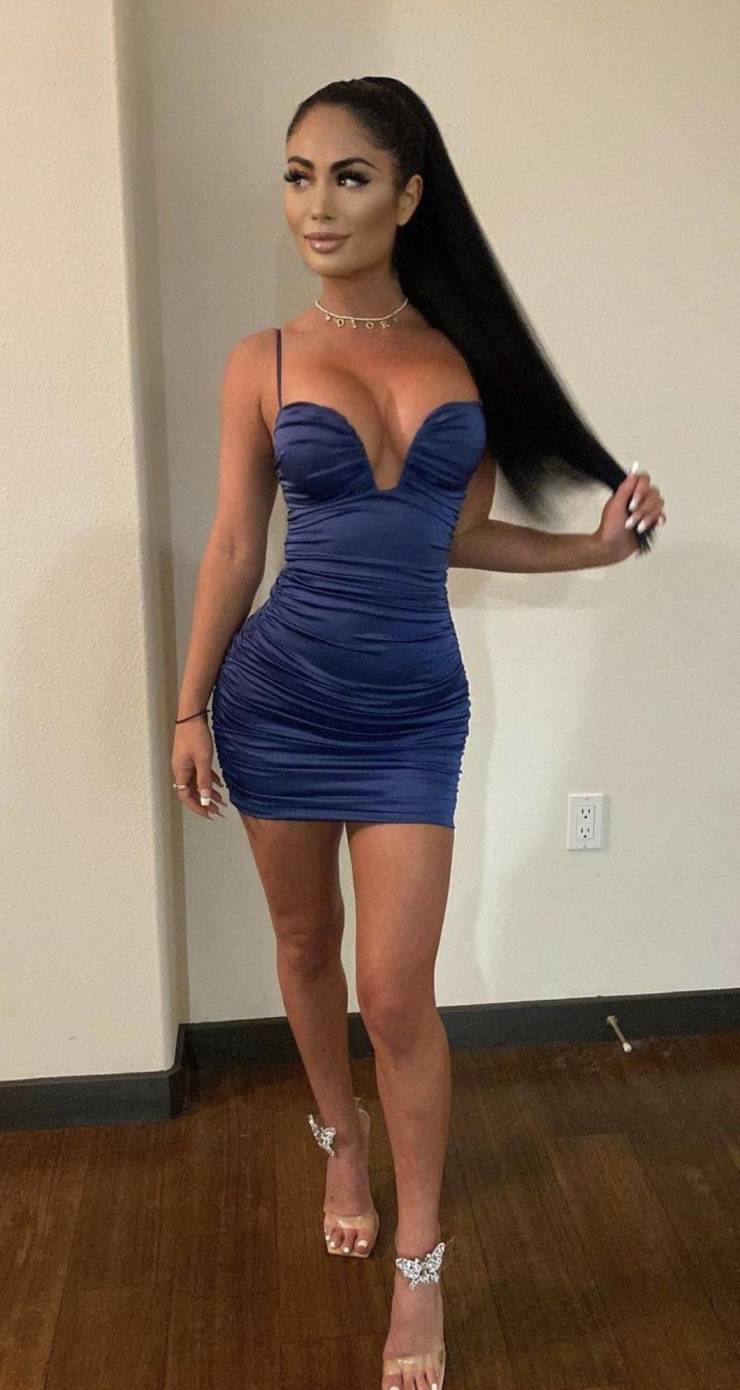 Oh My, Those Tight Dresses