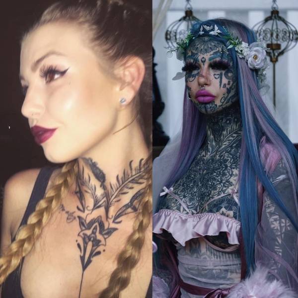 Model Pays $250 Thousand To Turn Into A “Dragon Girl”