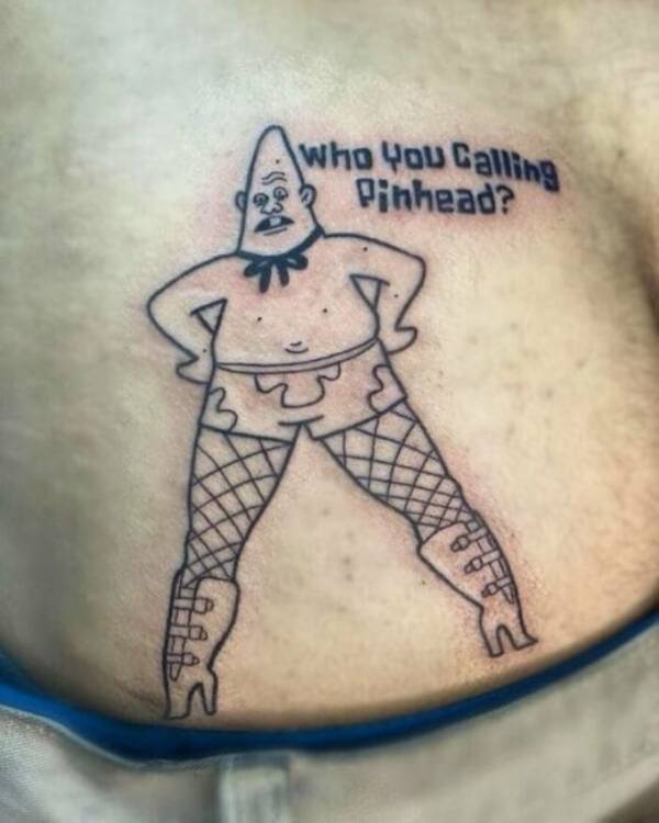 These Tattoos Will Not Age Well…