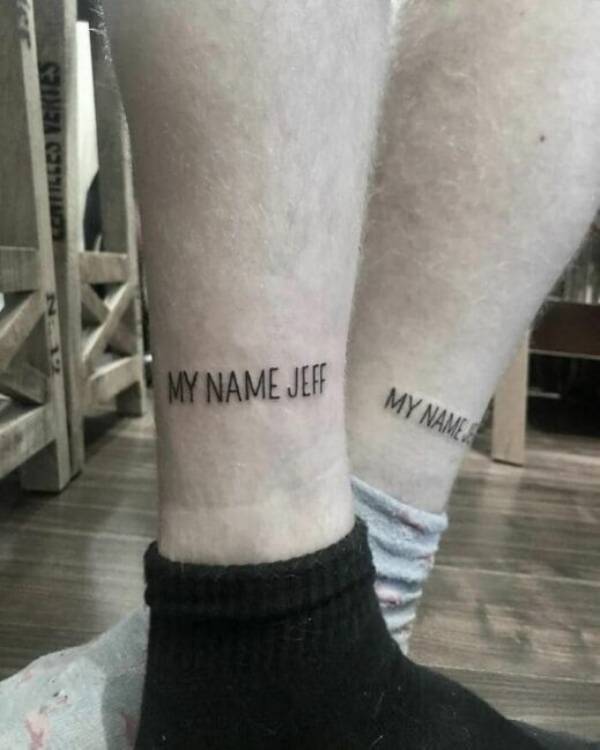 These Tattoos Will Not Age Well…