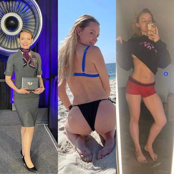 Wanna Fly With These Sexy Flight Attendants?