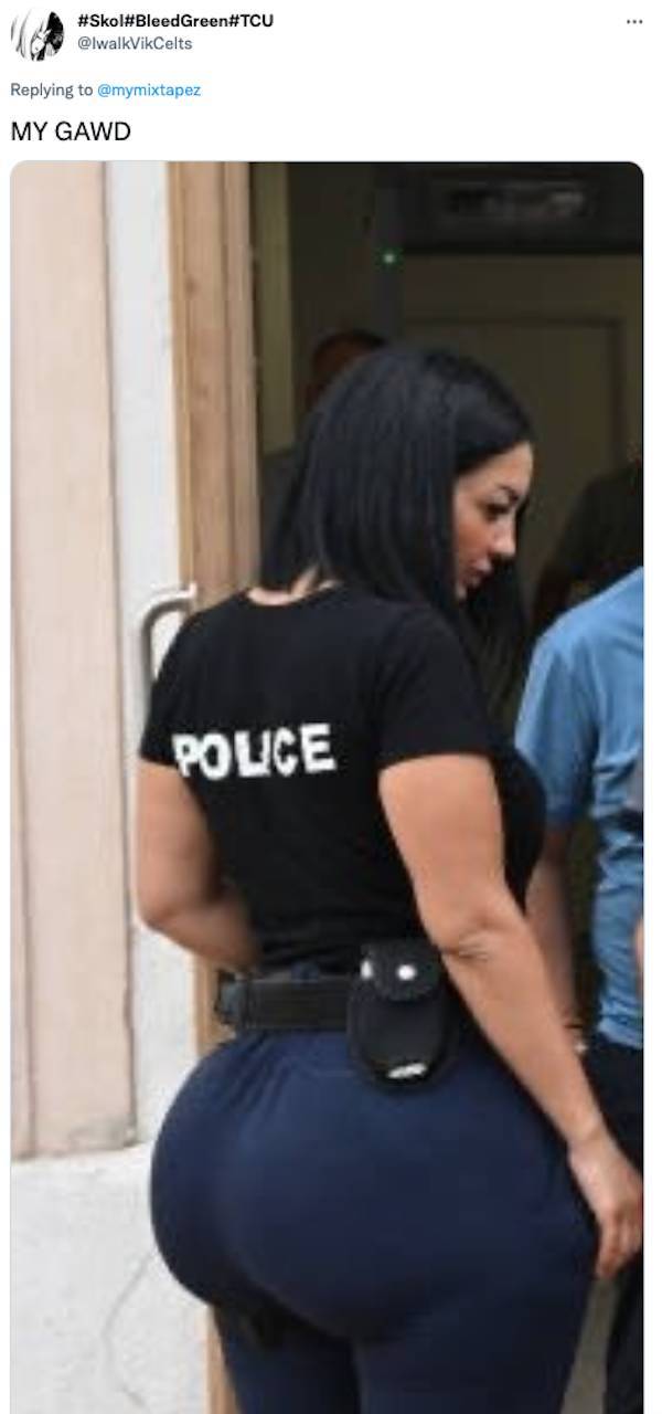 The Internet’s All Obsessed With This French Cop Girl… Guess Why