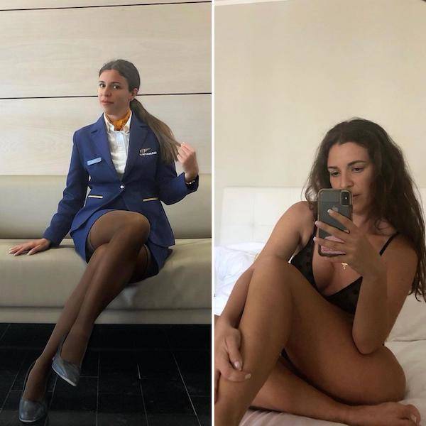 Wanna Fly With These Hot Flight Attendants?