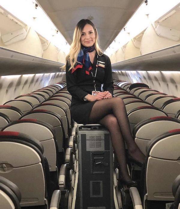 Wanna Fly With These Hot Flight Attendants?