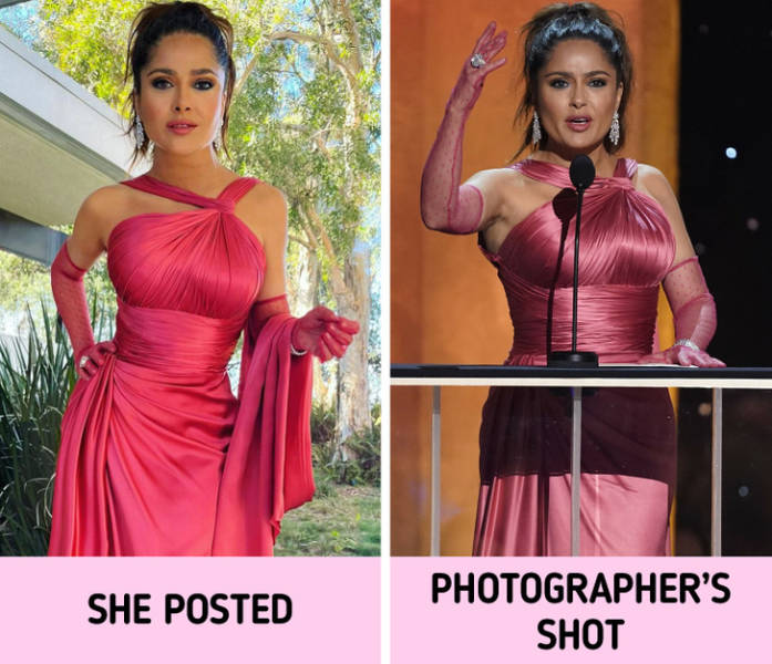 Celebrity Photos On Social Media Vs In Real Life